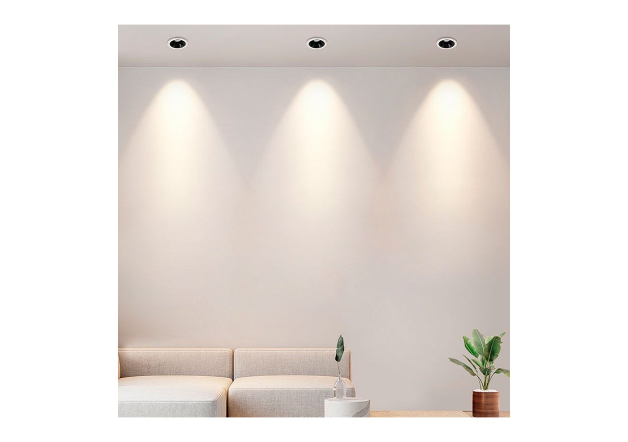 Spot LED encastrable ajustable 20W COB IP54 faible UGR - B9080-20-270 - Barcelona LED