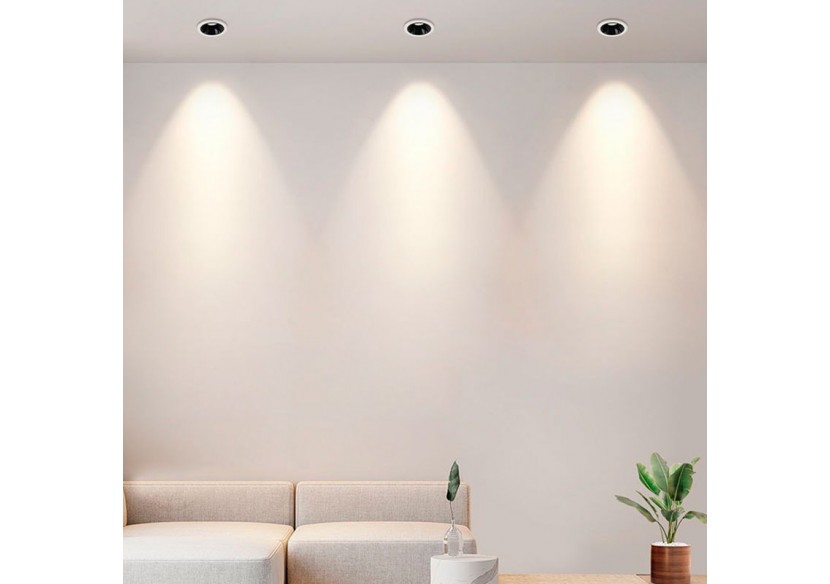 Spot LED encastrable ajustable 20W COB IP54 faible UGR - B9080-20-270 - Barcelona LED Spot LED encastrable ajustable 20W COB IP54 faible UGR - B9080-20-270 - Barcelona LED