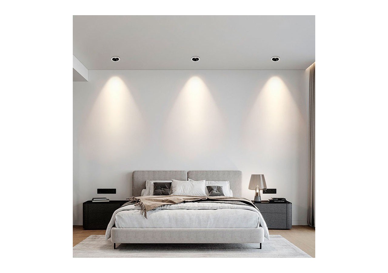 Spot LED encastrable ajustable 20W COB IP54 faible UGR - B9080-20-270 - Barcelona LED