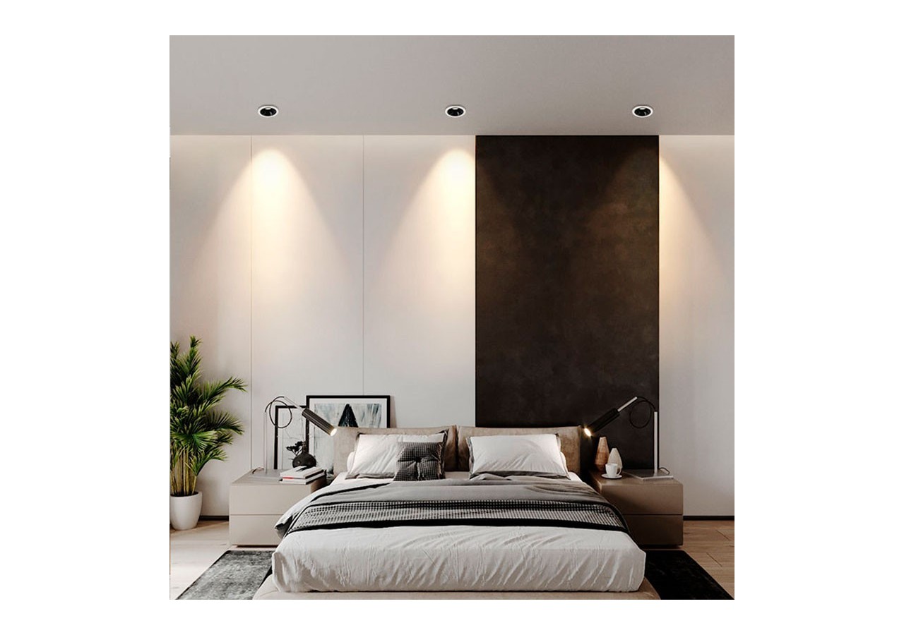 Spot LED encastrable ajustable 20W COB IP54 faible UGR - B9080-20-270 - Barcelona LED