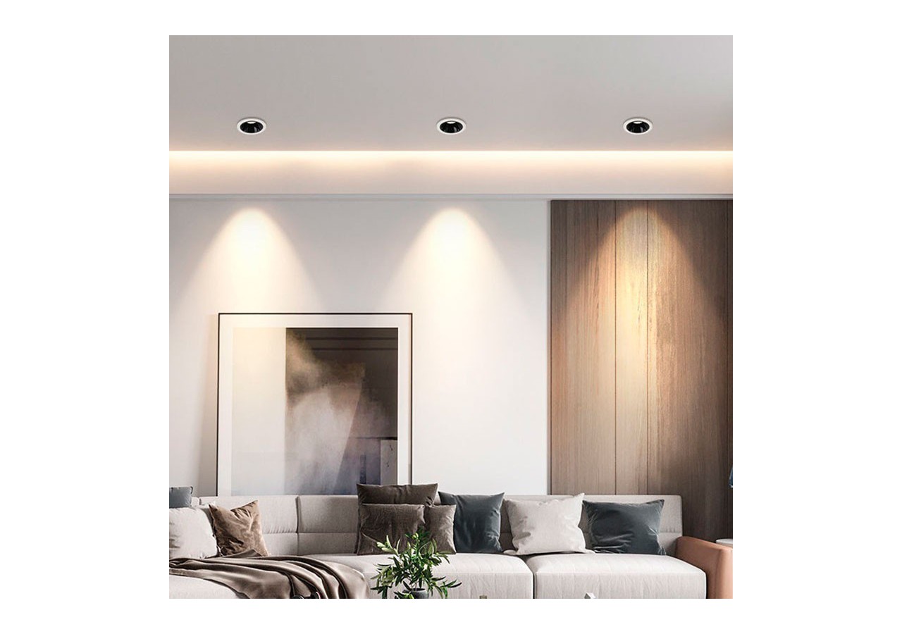 Spot LED encastrable ajustable 20W COB IP54 faible UGR - B9080-20-270 - Barcelona LED