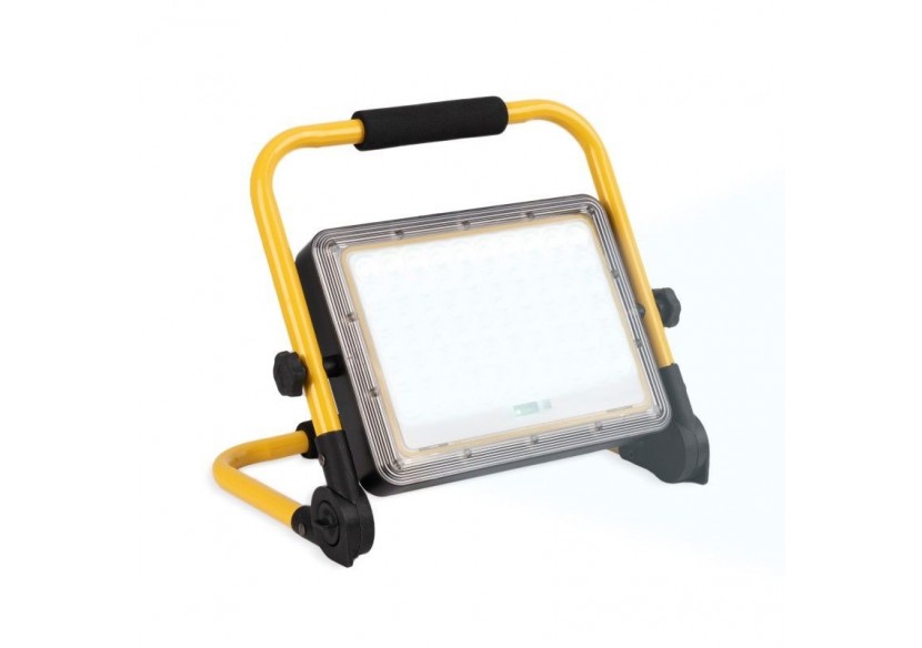 Projecteur LED 100W pour chantier portable - IP65 - 6000K - B18711-100W-BF - Barcelona LED Projecteur LED 100W pour chantier portable - IP65 - 6000K - B18711-100W-BF - Barcelona LED