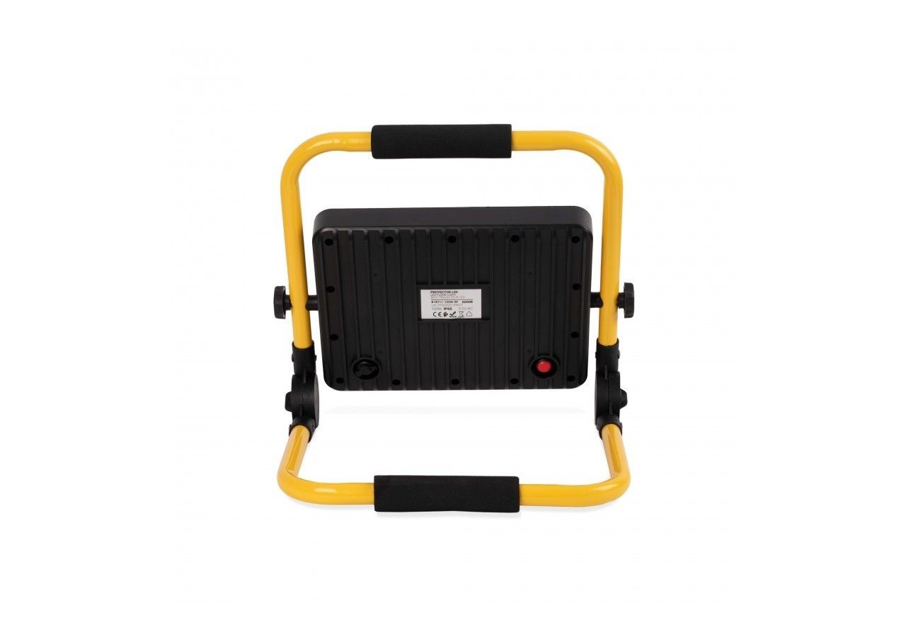 Projecteur LED 100W pour chantier portable - IP65 - 6000K - B18711-100W-BF - Barcelona LED