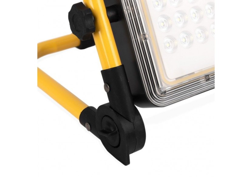 Projecteur LED 100W pour chantier portable - IP65 - 6000K - B18711-100W-BF - Barcelona LED Projecteur LED 100W pour chantier portable - IP65 - 6000K - B18711-100W-BF - Barcelona LED