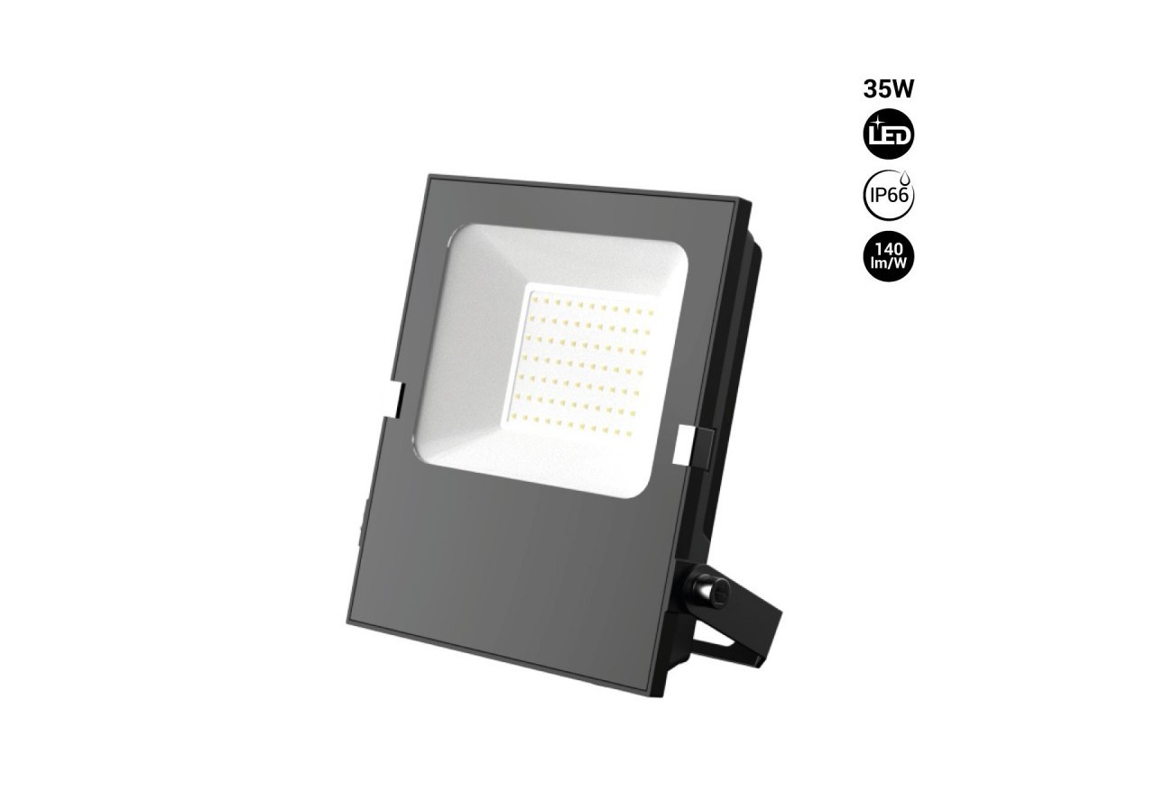 Projecteur LED d'extérieur 35W - 12-24V DC - 120 degrés - IP66 - B1886-35-BF - Barcelona LED