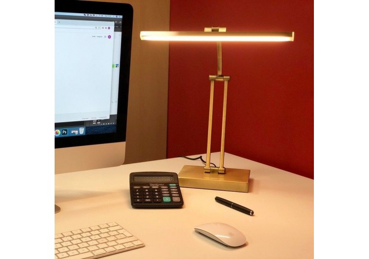 Lampe de bureau dimmable 6W "Versalles" - LN1519-C-BC - Barcelona LED 2