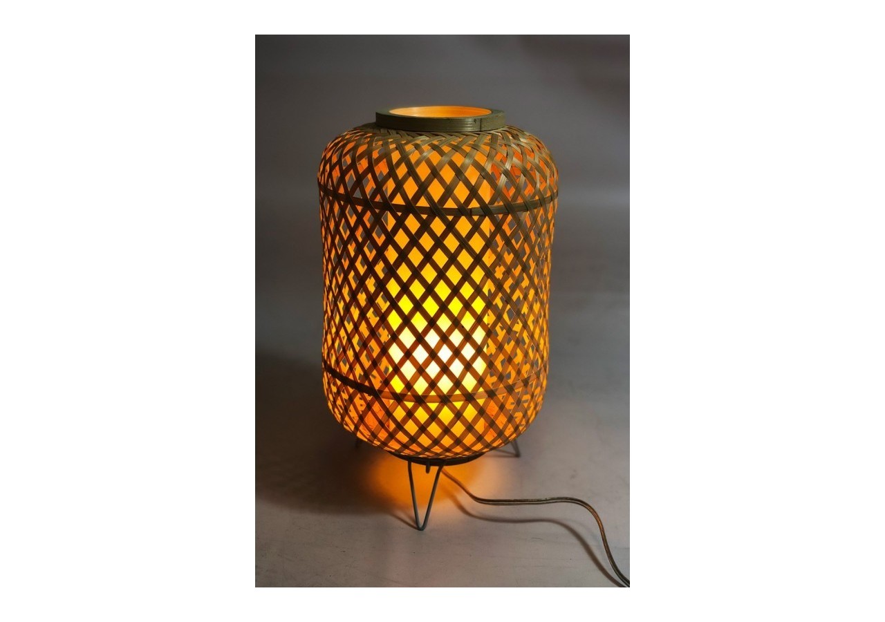 Lampe à poser en osier "Roso" - LM142 - Barcelona LED