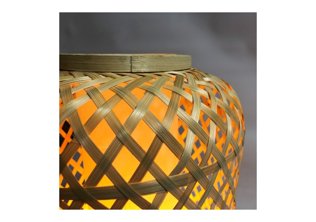 Lampe à poser en osier "Roso" - LM142 - Barcelona LED