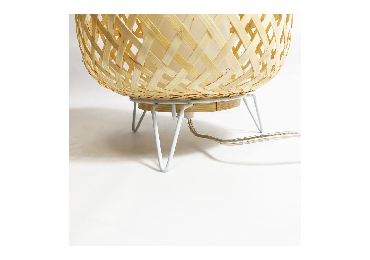 Lampe à poser en osier "Roso" - LM142 - Barcelona LED