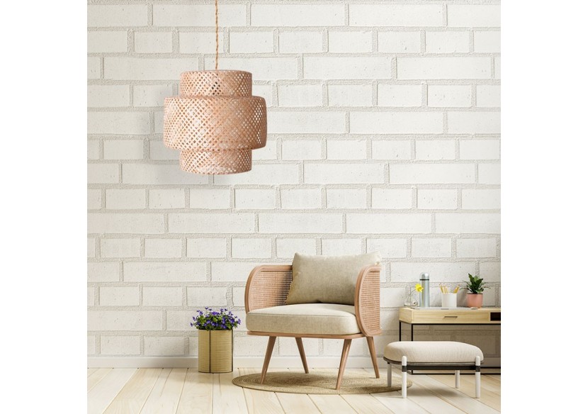 Suspension en osier "Onna" - K176-CU - Barcelona LED Suspension en osier "Onna" - K176-CU - Barcelona LED