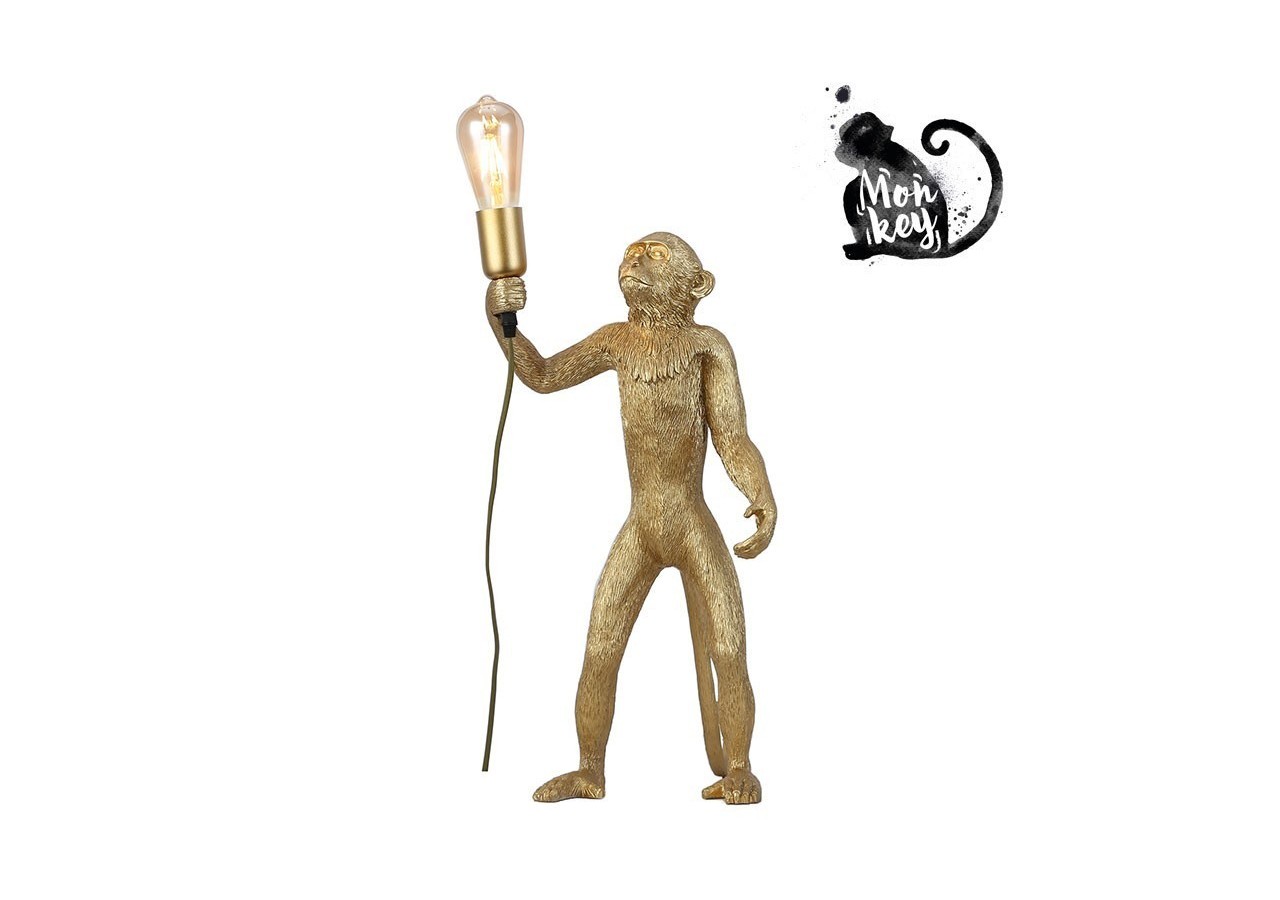 Lampe design singe en résine "Micu" - L4030-MP - Barcelona LED