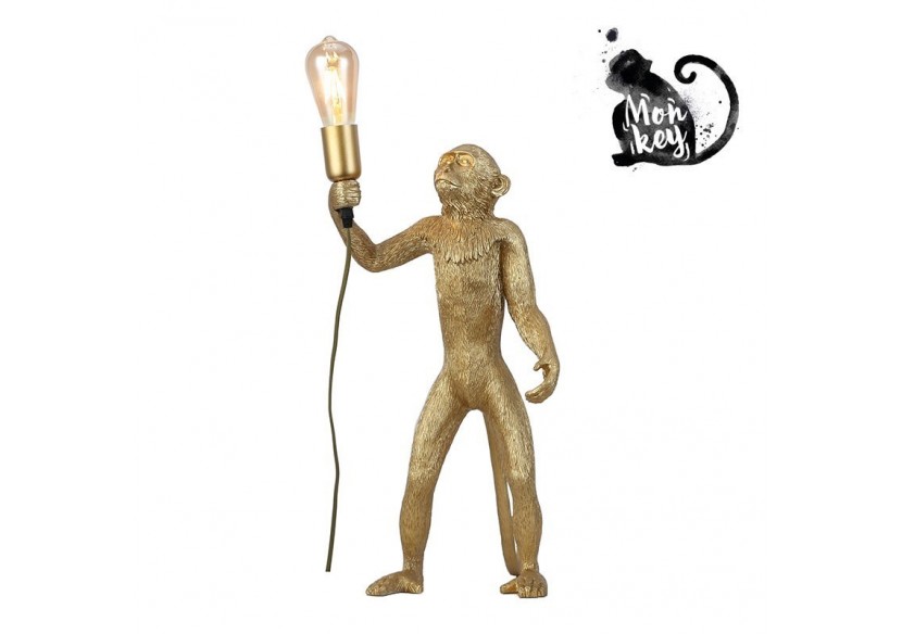 Lampe design singe en résine "Micu" - L4030-MP - Barcelona LED Lampe design singe en résine "Micu" - L4030-MP - Barcelona LED