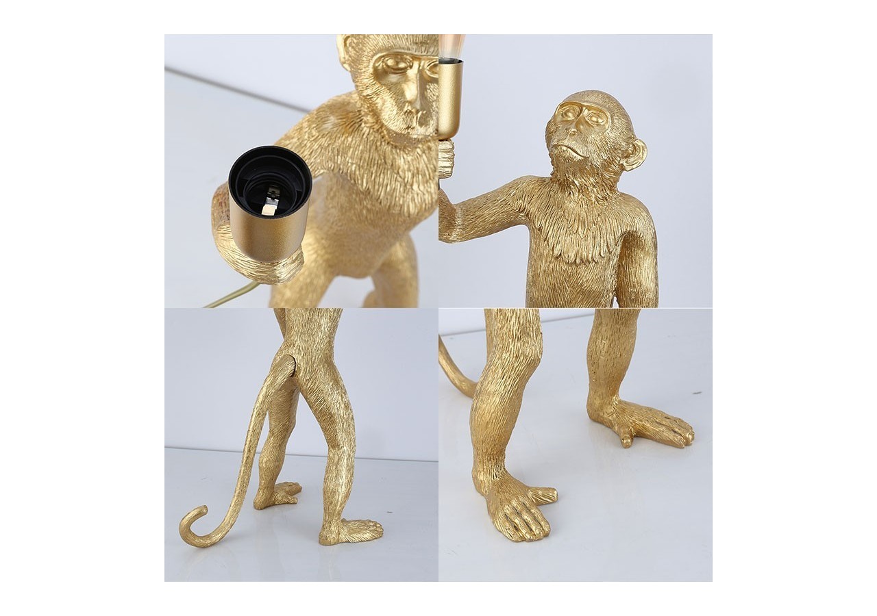 Lampe design singe en résine "Micu" - L4030-MP - Barcelona LED