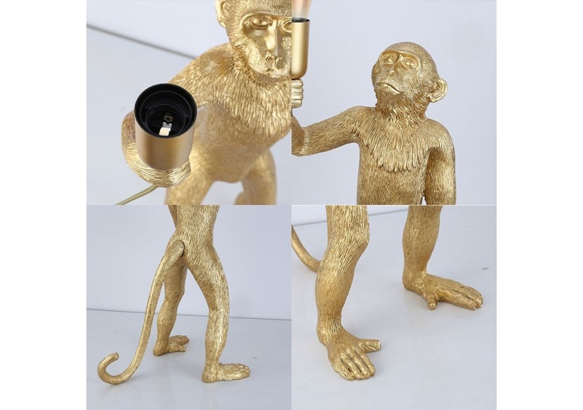 Lampe design singe en résine "Micu" - L4030-MP - Barcelona LED Lampe design singe en résine "Micu" - L4030-MP - Barcelona LED