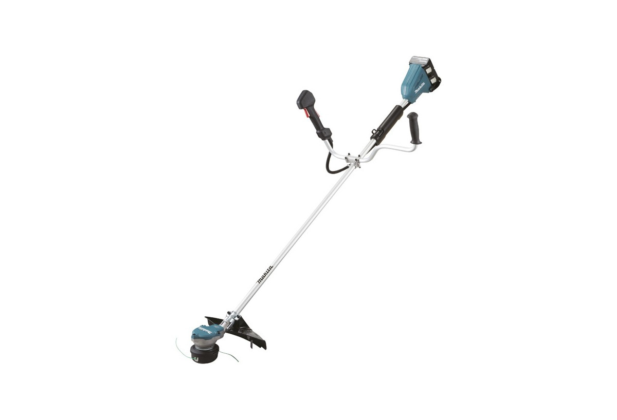 Débroussailleuse guidon asymétrique 36 V : 2 x 18 V Li-Ion 3 Ah - Makita : Confort'Mat