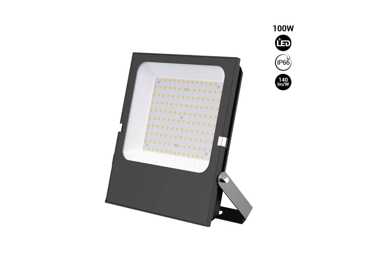Projecteur LED d'extérieur 100W - 12-24V DC- 120 degrés - IP66 - B1886-100-BF - Barcelona LED