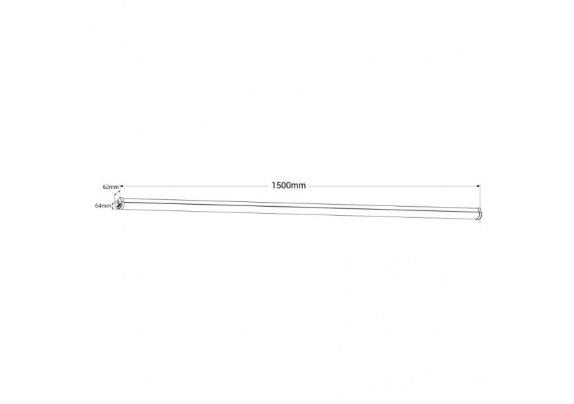 Linéaire LED haute puissance CCT - 60W - 150cm - B8596-CCT-150 - Barcelona LED Linéaire LED haute puissance CCT - 60W - 150cm - B8596-CCT-150 - Barcelona LED
