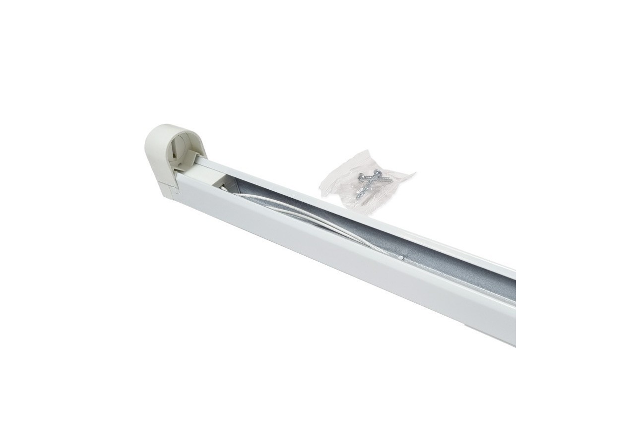 Kit réglette + tube LED T8 60cm 9W 6500K - B8430-60BF - Barcelona LED