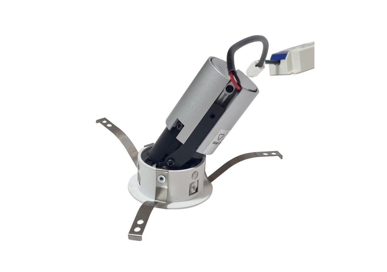 Spot LED encastrable ajustable 5W COB IP20 faible UGR - B9081-5-270 - Barcelona LED