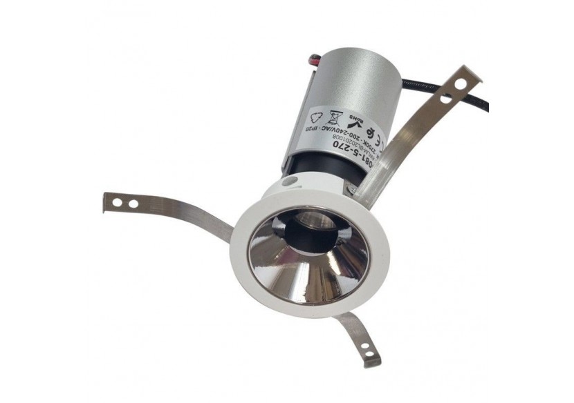 Spot LED encastrable ajustable 5W COB IP20 faible UGR - B9081-5-270 - Barcelona LED Spot LED encastrable ajustable 5W COB IP20 faible UGR - B9081-5-270 - Barcelona LED