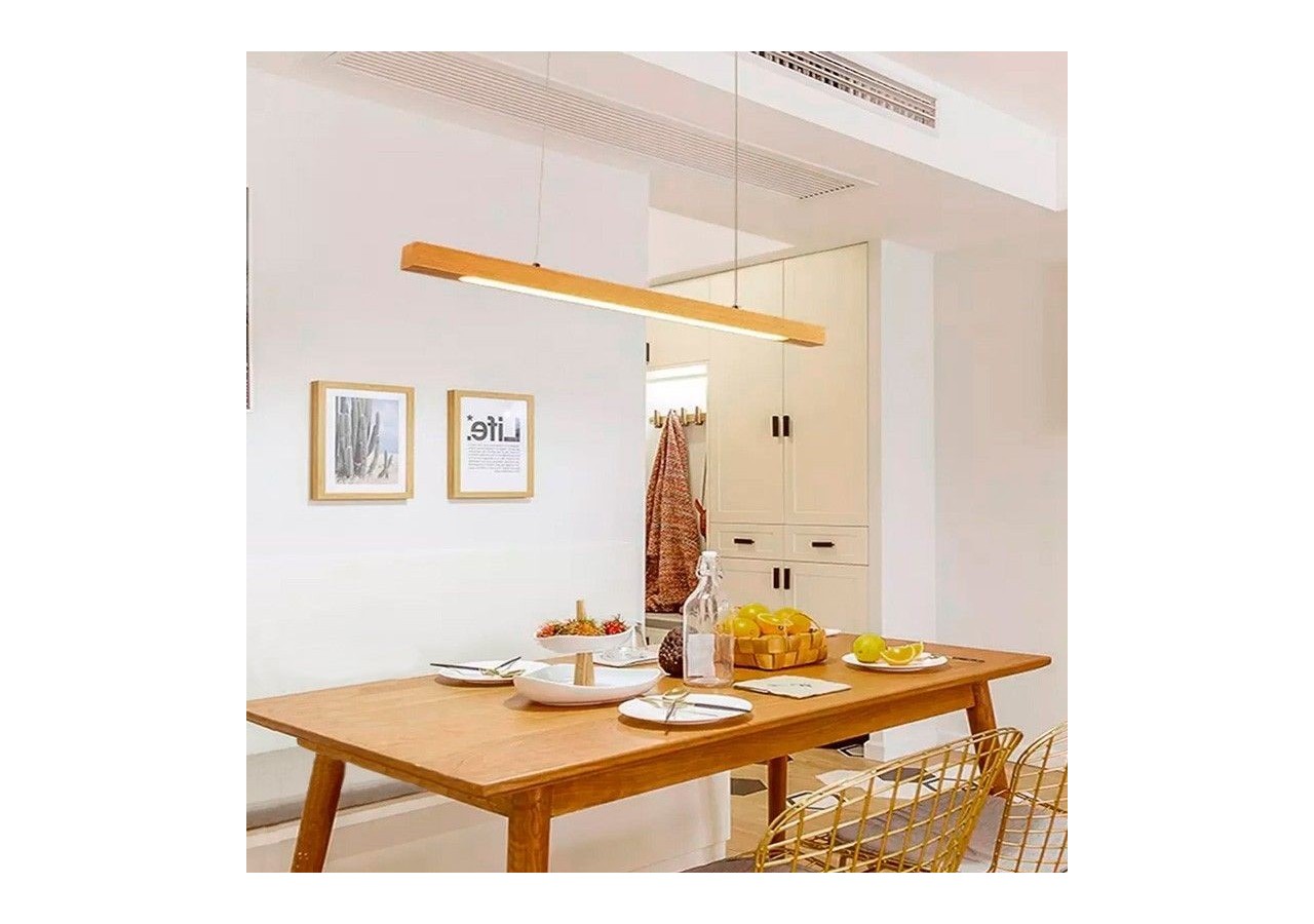Suspension en bois "Coak" 24W dimmable - LM111-D - Barcelona LED