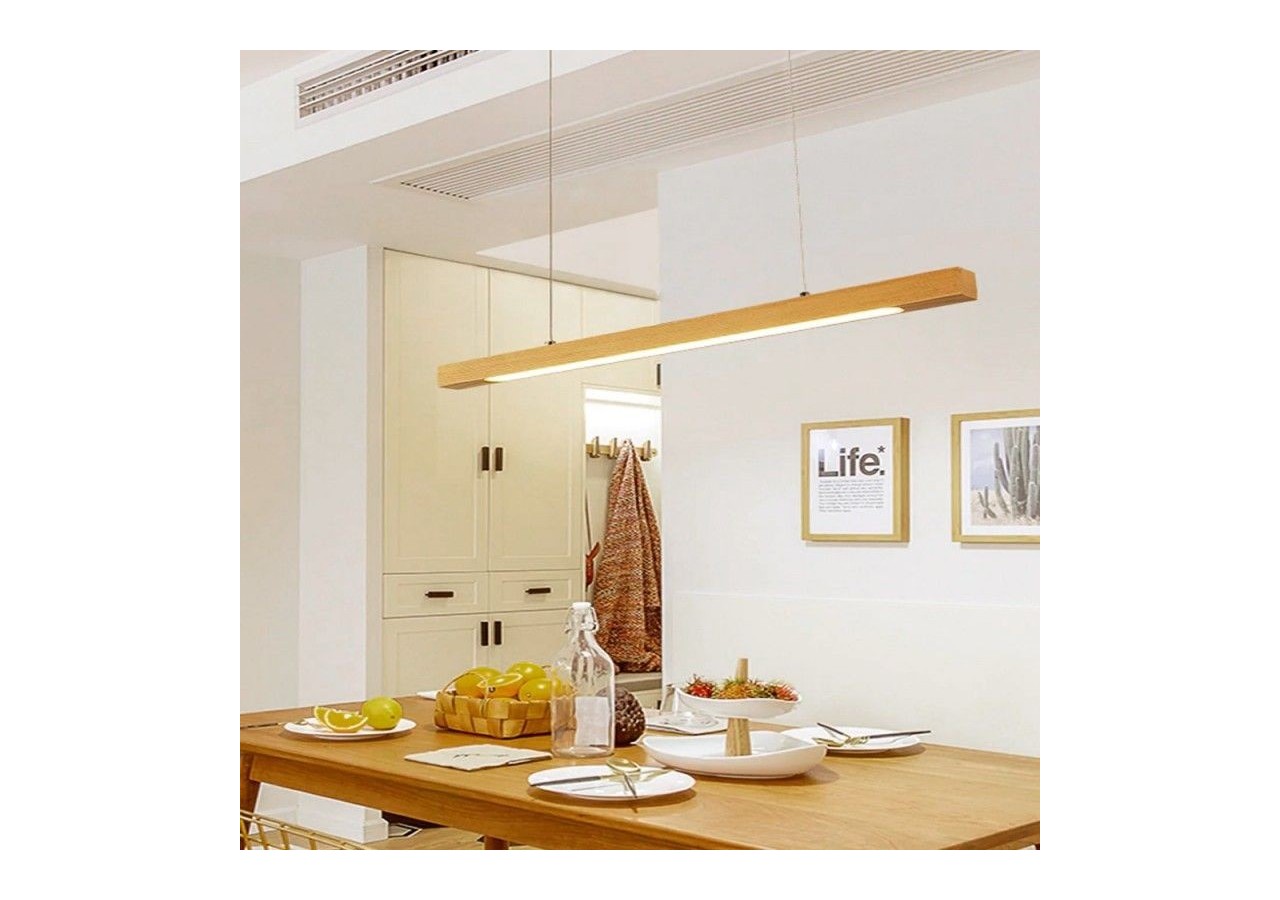 Suspension en bois "Coak" 24W dimmable - LM111-D - Barcelona LED