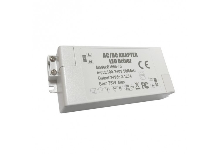 Alimentation LED 24V DC 75W...