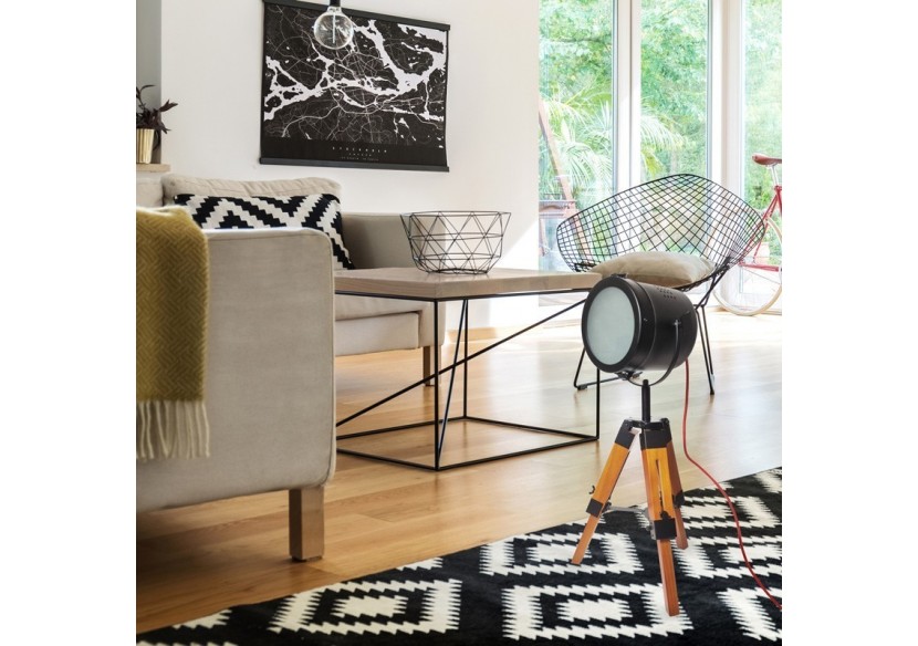 Lampe de table ou lampadaire vintage avec trépied "CARPEN" - LV430-M - Barcelona LED