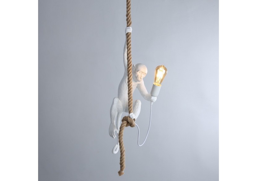 Suspension design singe en résine "Ximpa" - L4031-C - Barcelona LED Suspension design singe en résine "Ximpa" - L4031-C - Barcelona LED