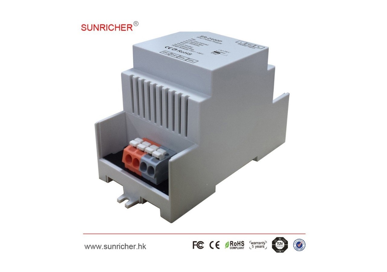 Alimentation DALI 100-240V AC / 16V DC 250mA - SR-2400P - Barcelona LED
