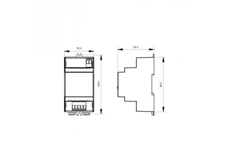 Alimentation DALI 100-240V AC / 16V DC 250mA - SR-2400P - Barcelona LED 2