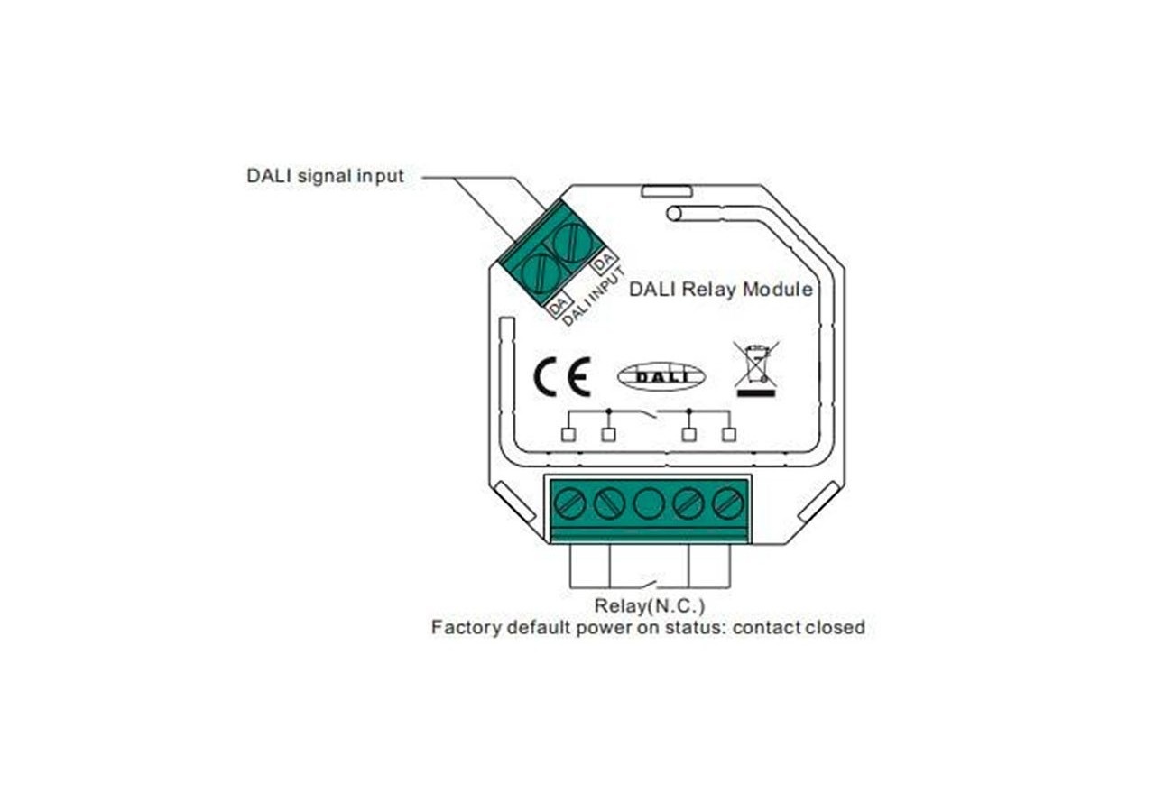 Interrupteur RELAY DALI - SR-2701S - Barcelona LED