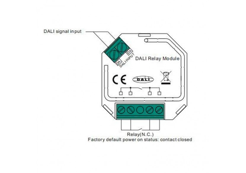 Interrupteur RELAY DALI - SR-2701S - Barcelona LED