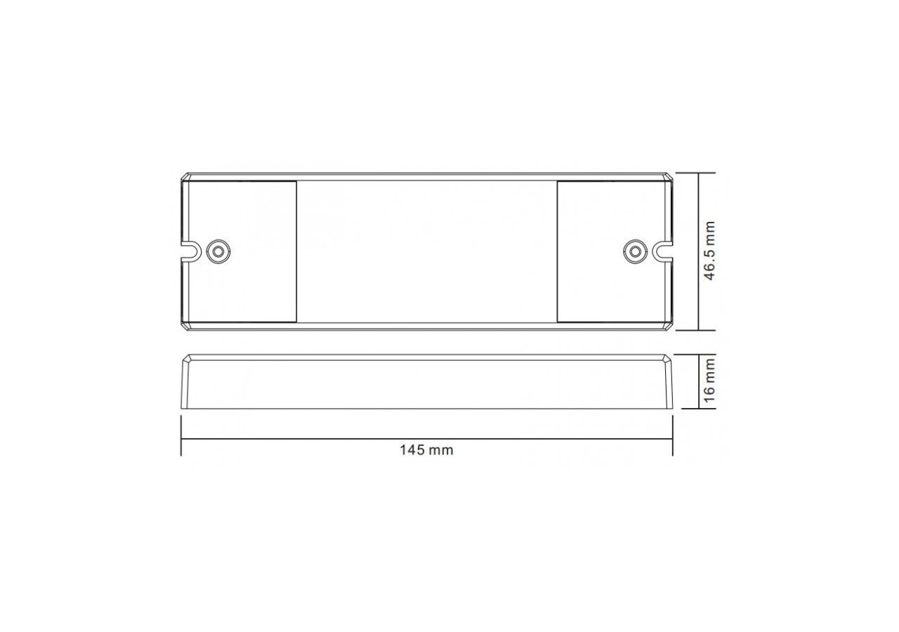 Contrôleur Bluetooth 12-24V monochrome + CCT + RGBW + RGBCCT 4 en 1 - SUNRICHER - SR-SB1029-5C - Barcelona LED