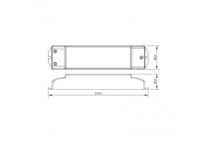 Driver LED Dali Dimmable CC 50W 250-1500ma - SRP-2305-50CC - Barcelona LED