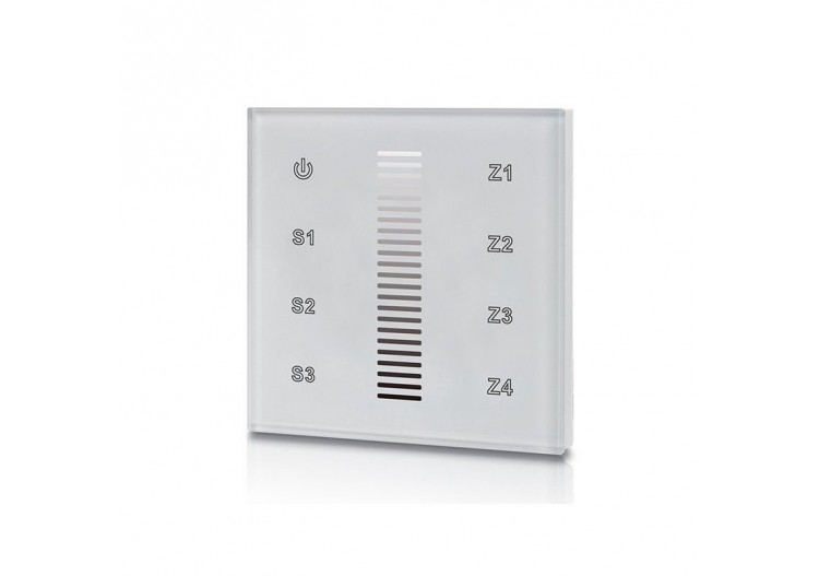 DALI TOUCH Interrupteur tactile 12-24V DC (4 zones) - SR-2300TS-DIM-EU - Barcelona LED