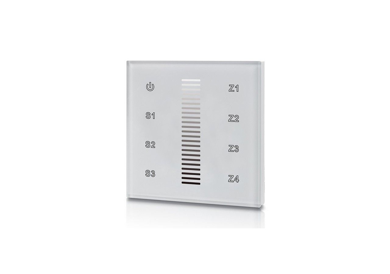 DALI TOUCH Interrupteur tactile 12-24V DC (4 zones) - SR-2300TS-DIM-EU - Barcelona LED
