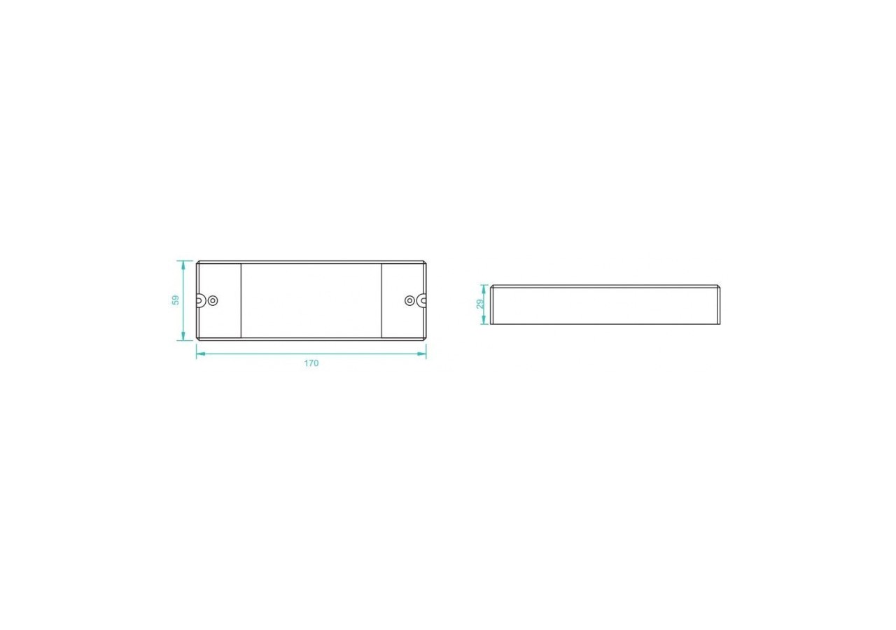 Dimmer Dali DC 12-36V 8A/canal (4 canaux) - SR-2303BEA - Barcelona LED