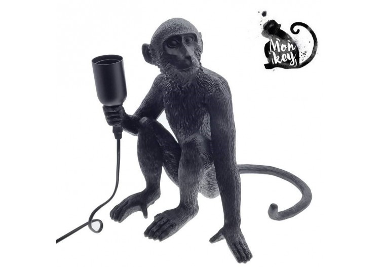 Lampe design singe en résine "Rila" - L4032-MS - Barcelona LED