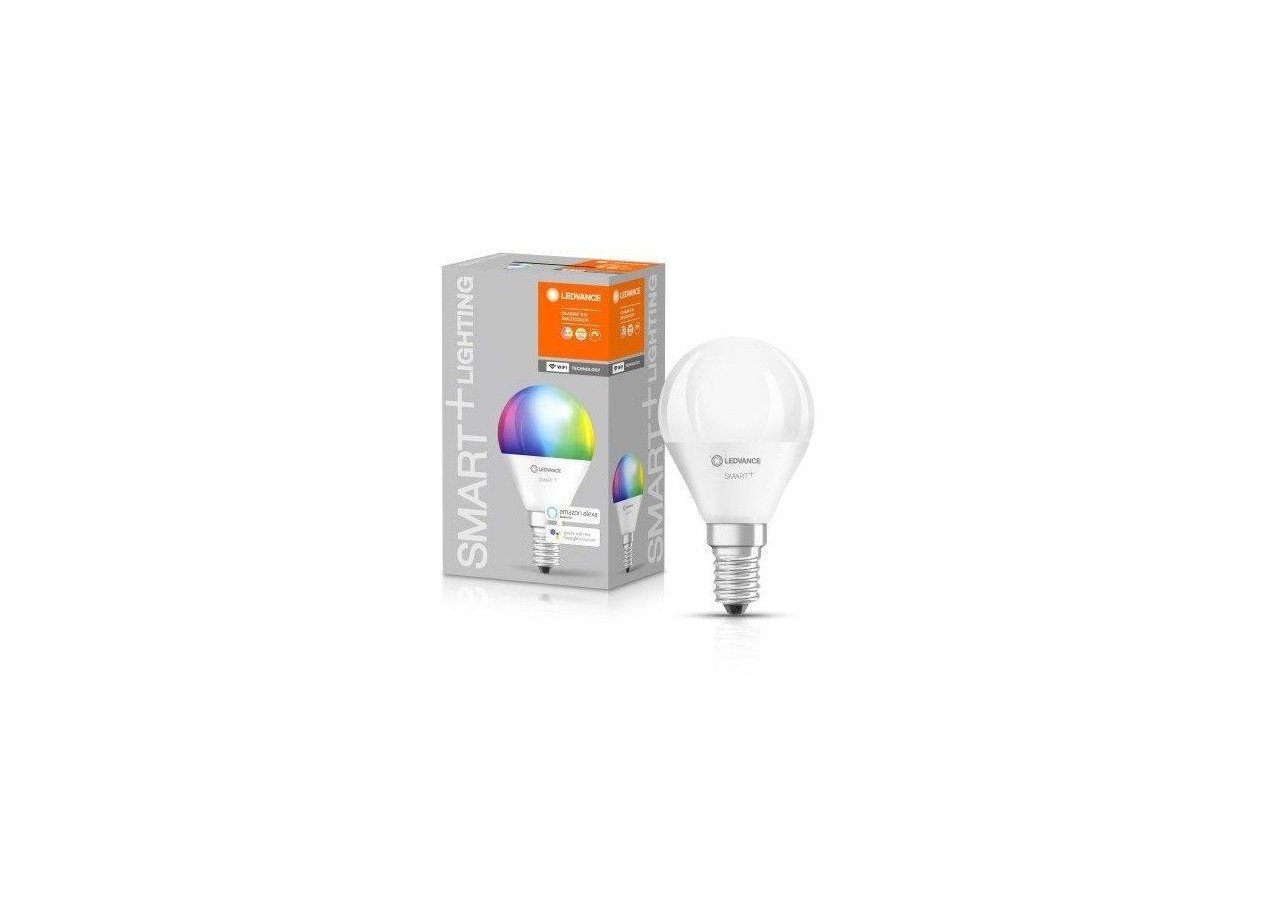 Ampoule LED E14 SMART + WiFi RGBW 5W LEDVANCE - O485631 - Barcelona LED