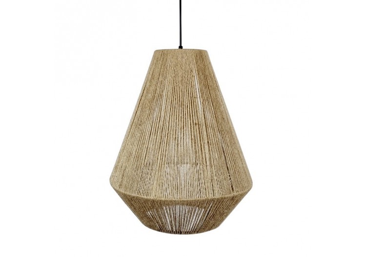 Suspension corde naturelle "ROSS" - LM167 - Barcelona LED 2