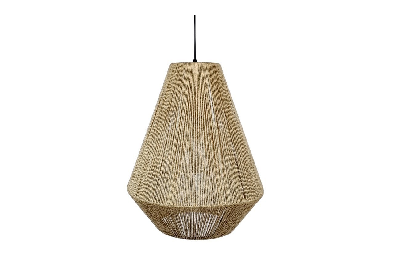Suspension corde naturelle "ROSS" - LM167 - Barcelona LED