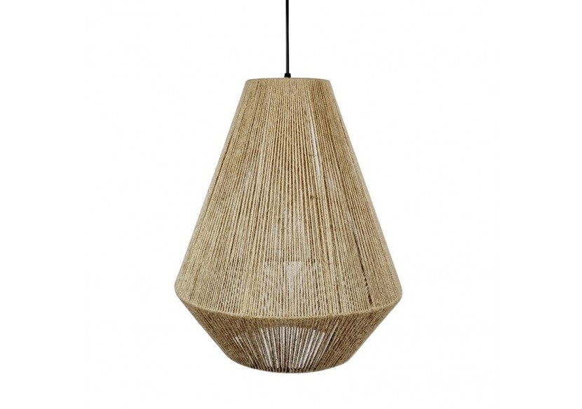Suspension corde naturelle "ROSS" - LM167 - Barcelona LED