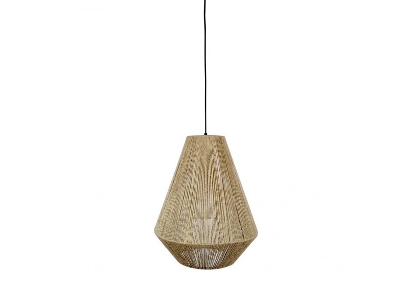 Suspension corde naturelle "ROSS" - LM167 - Barcelona LED