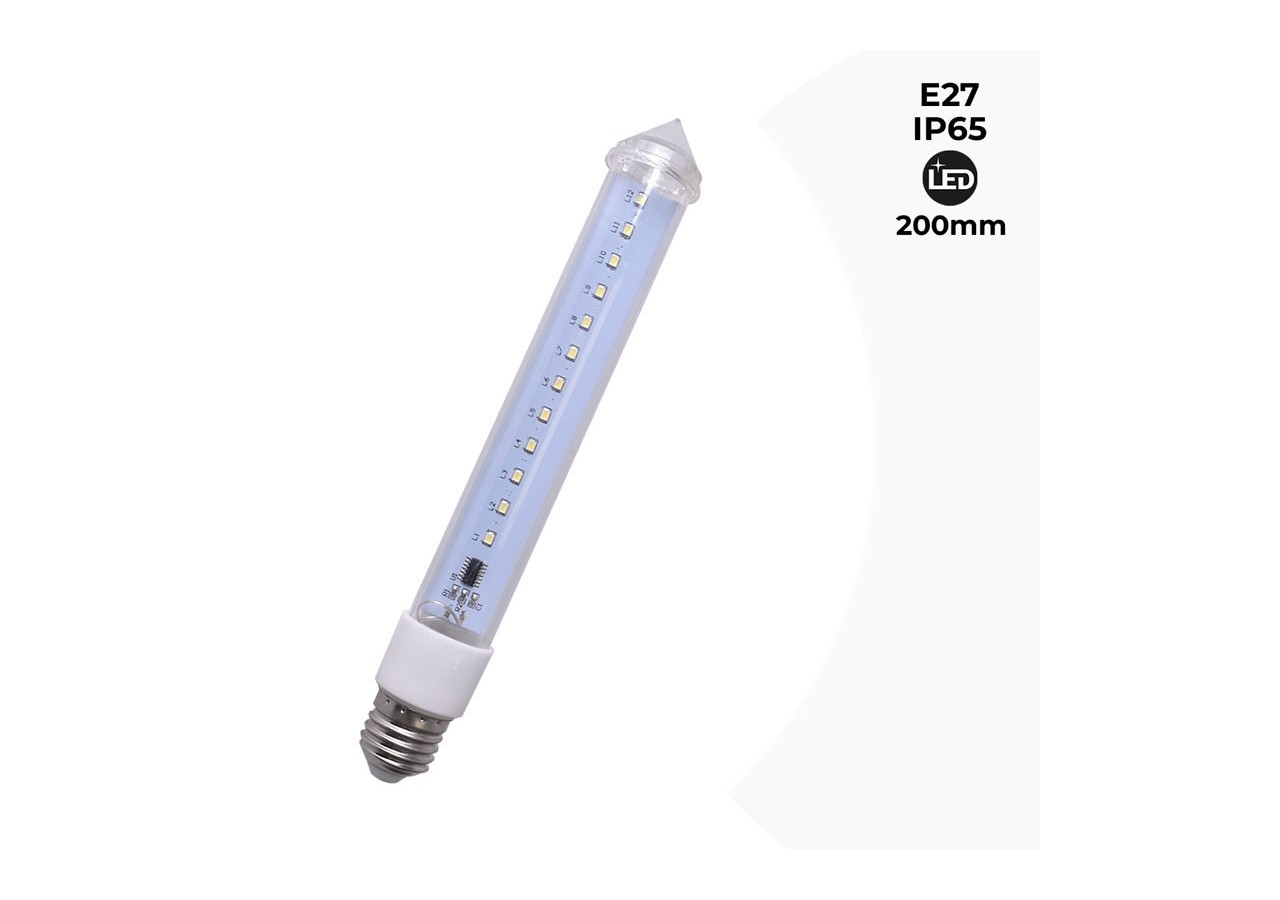 Ampoule LED E27 effet météore 200mm - B7900-20 - Barcelona LED