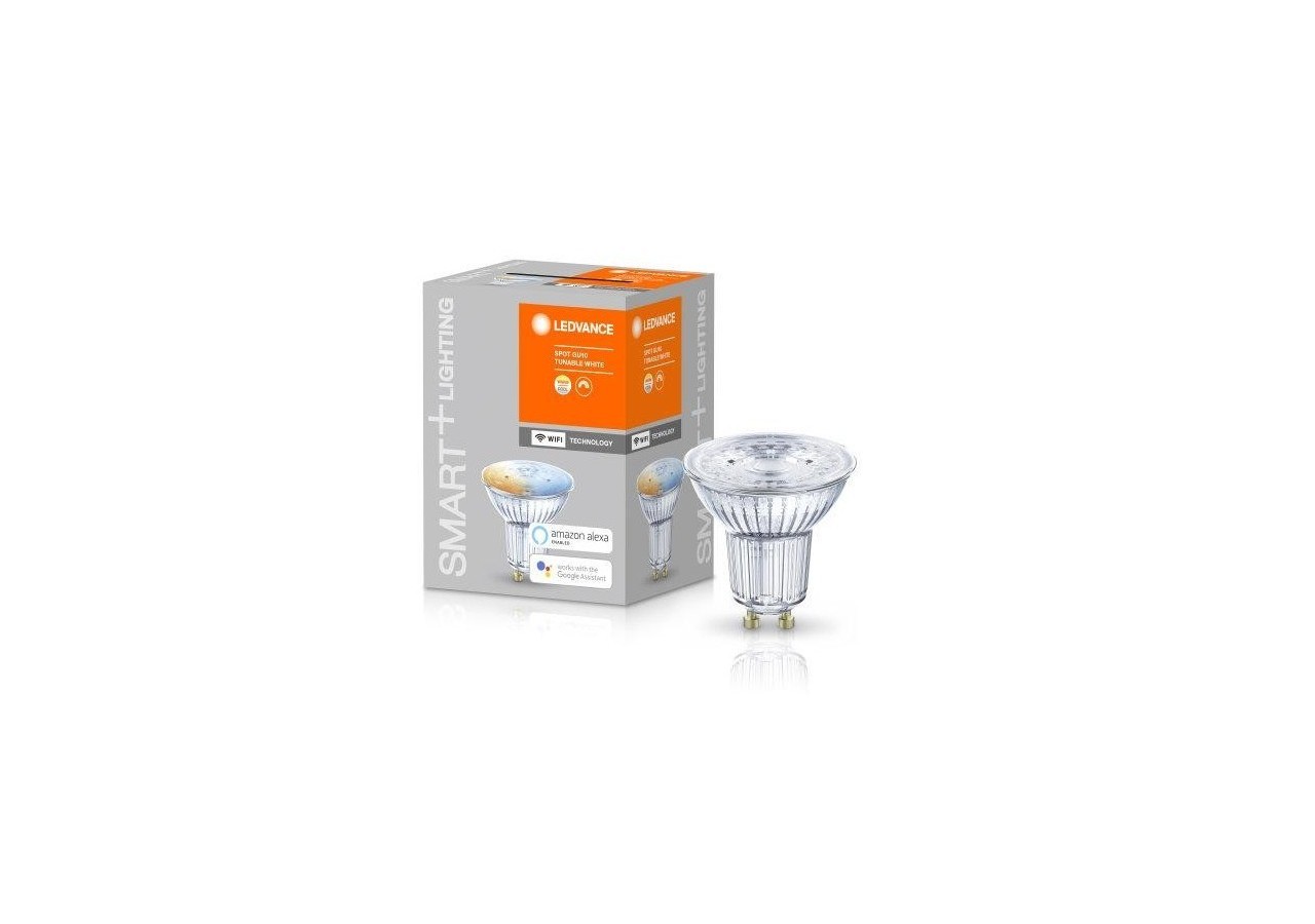 Ampoule LED GU10 PAR16 SMART + WiFi CCT 5W LEDVANCE - O485679 - Barcelona LED