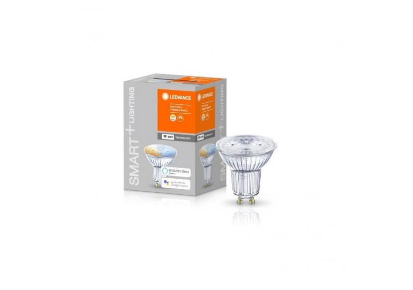 Ampoule LED GU10 PAR16 SMART + WiFi CCT 5W LEDVANCE - O485679 - Barcelona LED Ampoule LED GU10 PAR16 SMART + WiFi CCT 5W LEDVANCE - O485679 - Barcelona LED