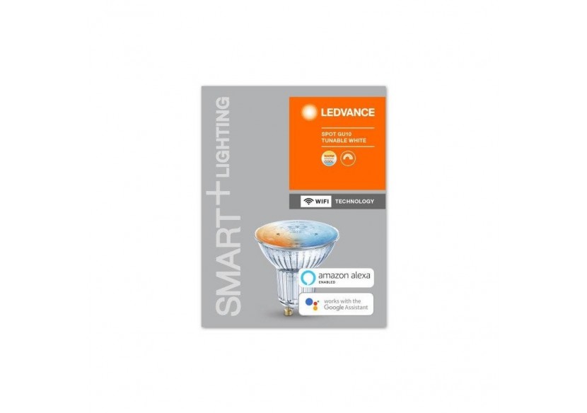 Ampoule LED GU10 PAR16 SMART + WiFi CCT 5W LEDVANCE - O485679 - Barcelona LED Ampoule LED GU10 PAR16 SMART + WiFi CCT 5W LEDVANCE - O485679 - Barcelona LED