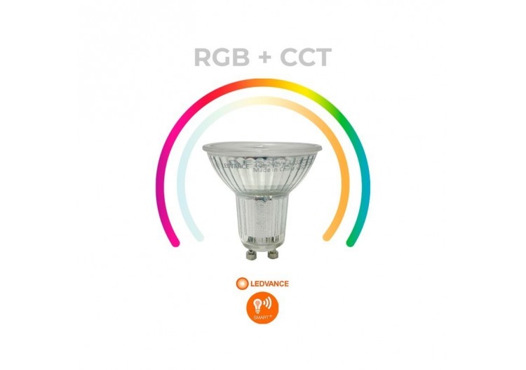 Ampoule LED PAR16 GU10 SMART + WiFi RGBW 5W LEDVANCE - O485693 - Barcelona LED 2