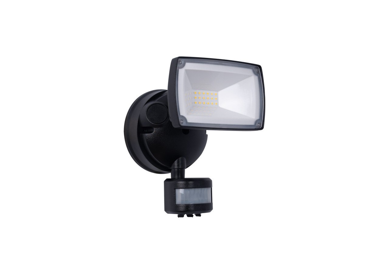 Projecteur mural LED d'extérieur avec capteur PIR 15W - 4000K - IP54 - SSL01A-N - Barcelona LED